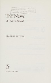 Cover of The News: A User's Manual