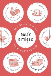 Cover of Daily Rituals: How Artists Work