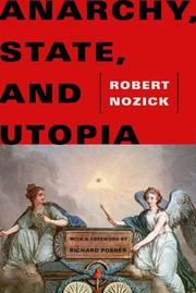 Cover of Anarchy, State, and Utopia