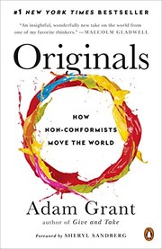 Cover of Originals: How Non-Conformists Move the World