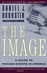 Cover of The Image: A Guide to Pseudo-Events in America