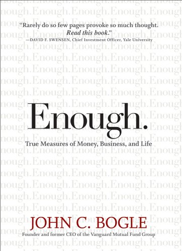 Cover of Enough: True Measures of Money, Business, and Life